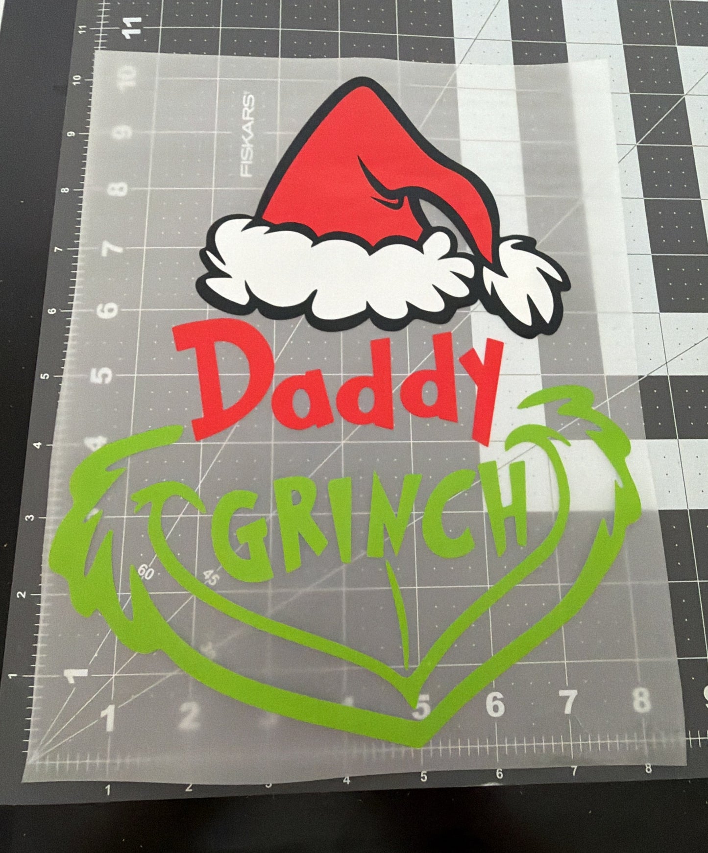 Daddy Grinch | Adult Size | DTF Transfer | Ready To Ship