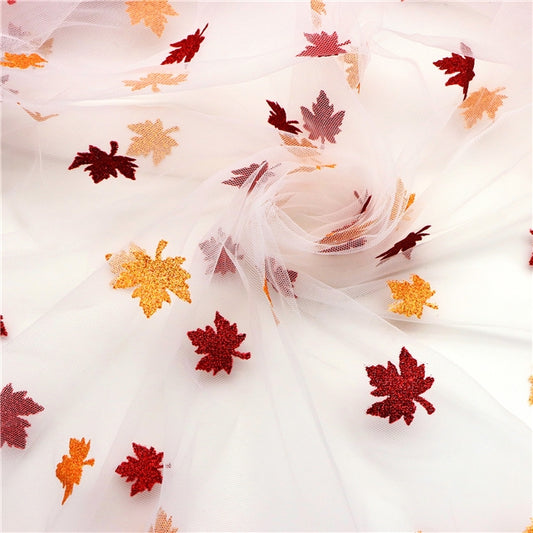 Glitter Leaves | Mesh | Ready To Ship
