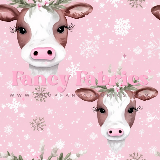 Snowflake Cows | PREORDER | By The Yard