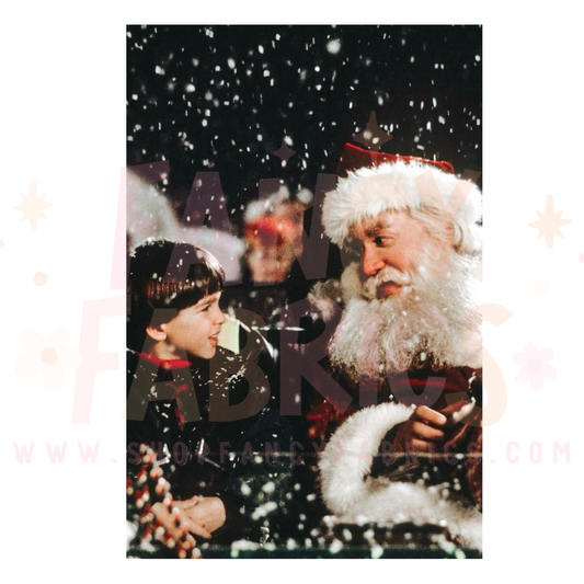 Santa Claus Sleigh | Adult Size | DTF Transfer | Ready To Shipw