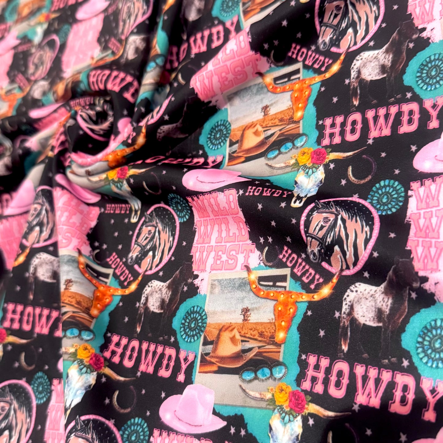 Wild West Cowgirl | Swim | 4x4 Scaling | Ready To Ship