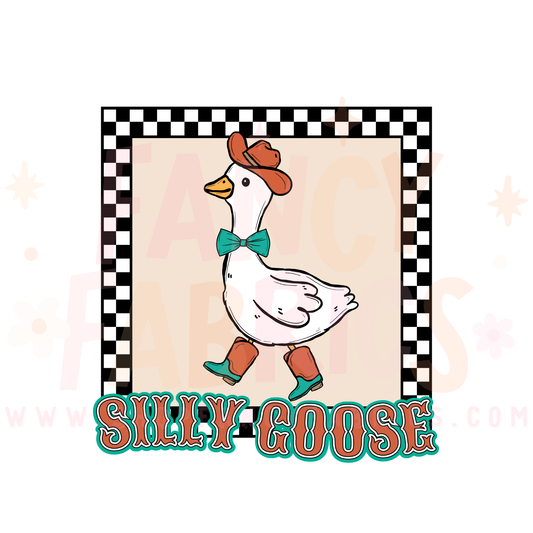Western Silly Goose (Boy) | Toddler Size | DTF Transferi