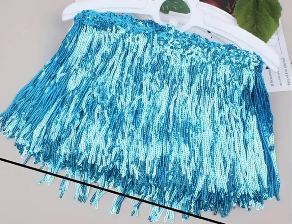 Shimmer Fringe | By The Yard – Fancy Fabrics