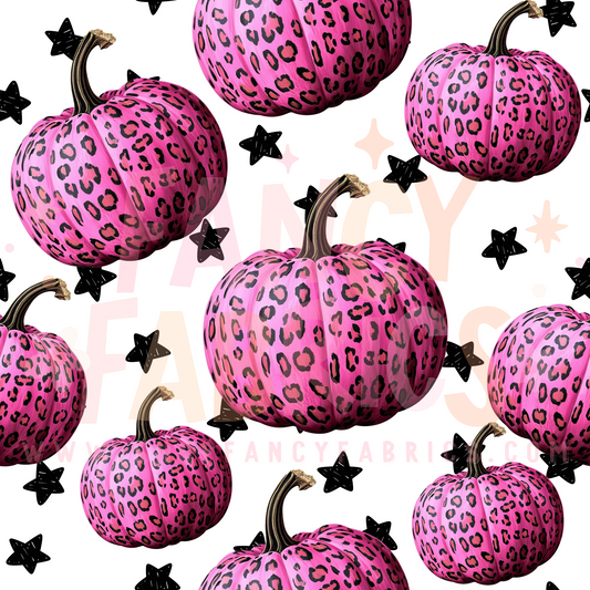 Leopard Pumpkins | Seamless File | Digital Download