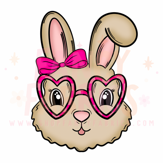 Girl Bunny | Toddler Size | DTF Transfer