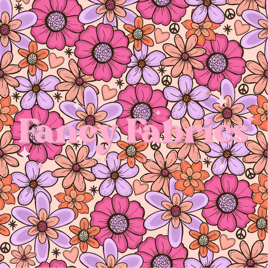 Girly Floral | PREORDER | By The Yard