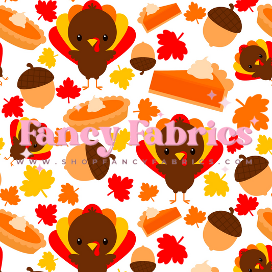 Creative Graphics | Thanksgiving Meals | PREORDER | By The Yard