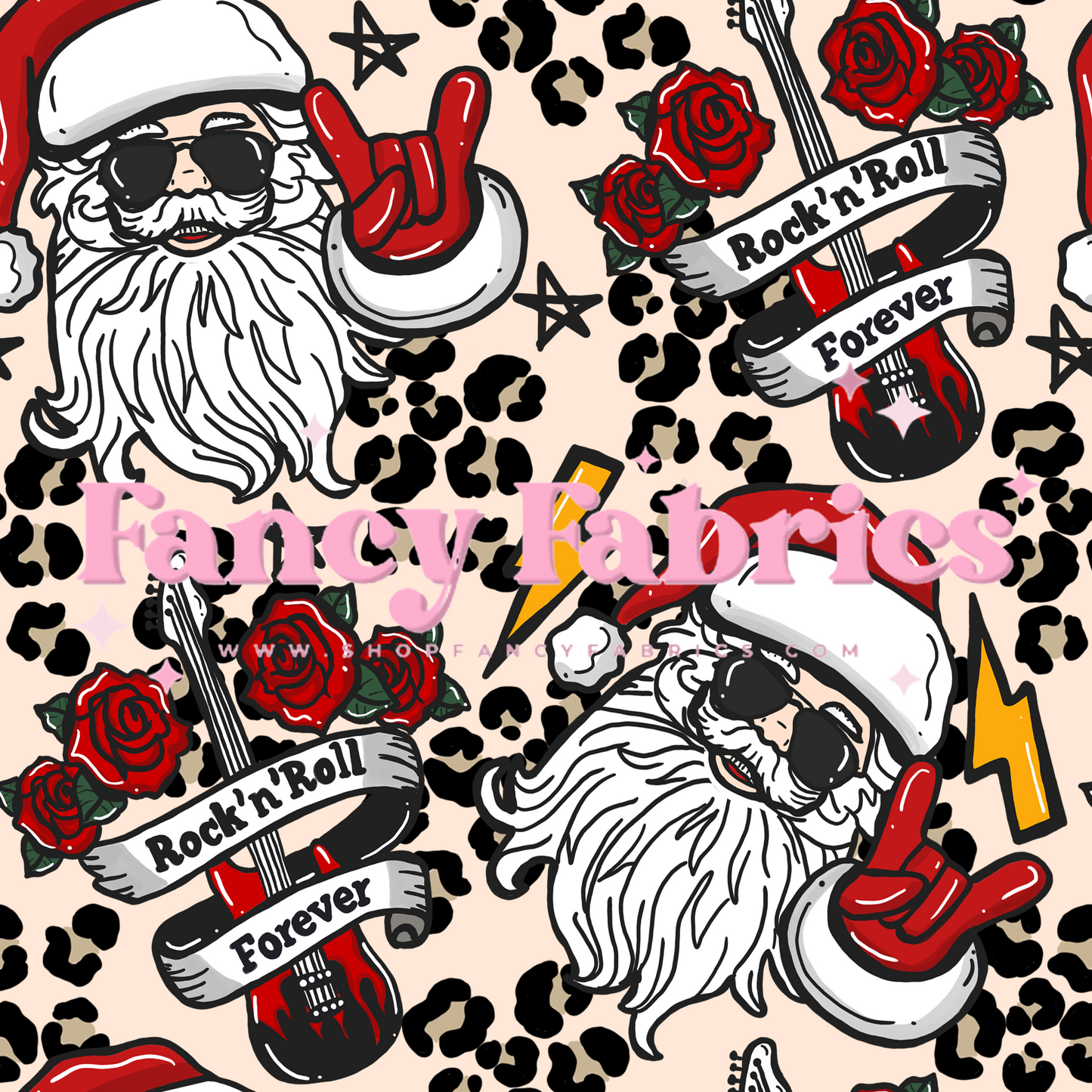 Rockin' Santa | PREORDER | By The Yard