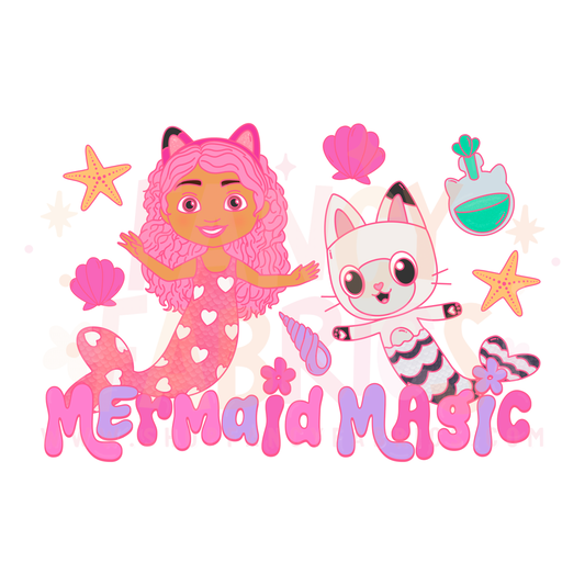Mermaid Magic | Child Size | DTF Transfer