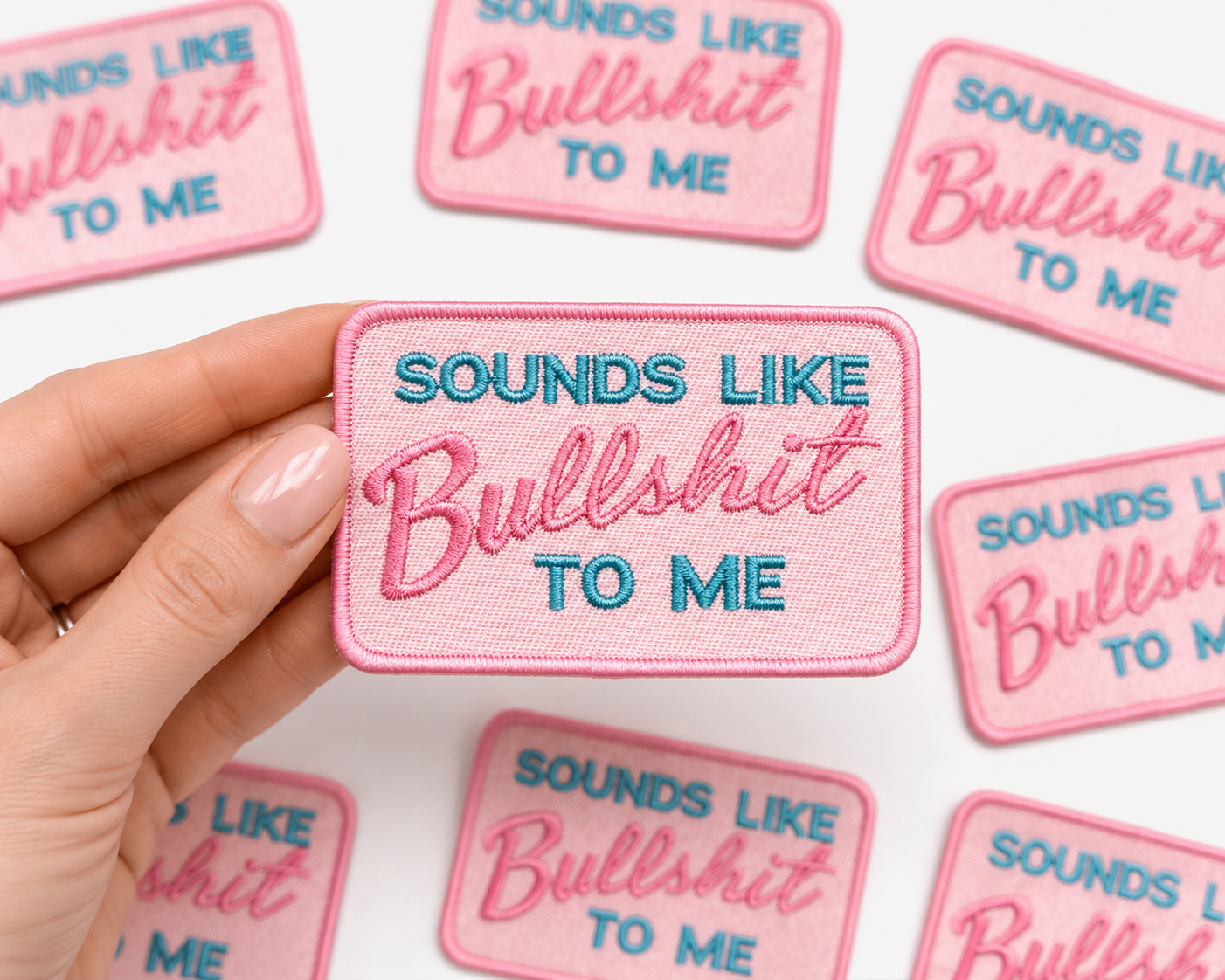 Sounds Like Bullshit | Iron On Patch