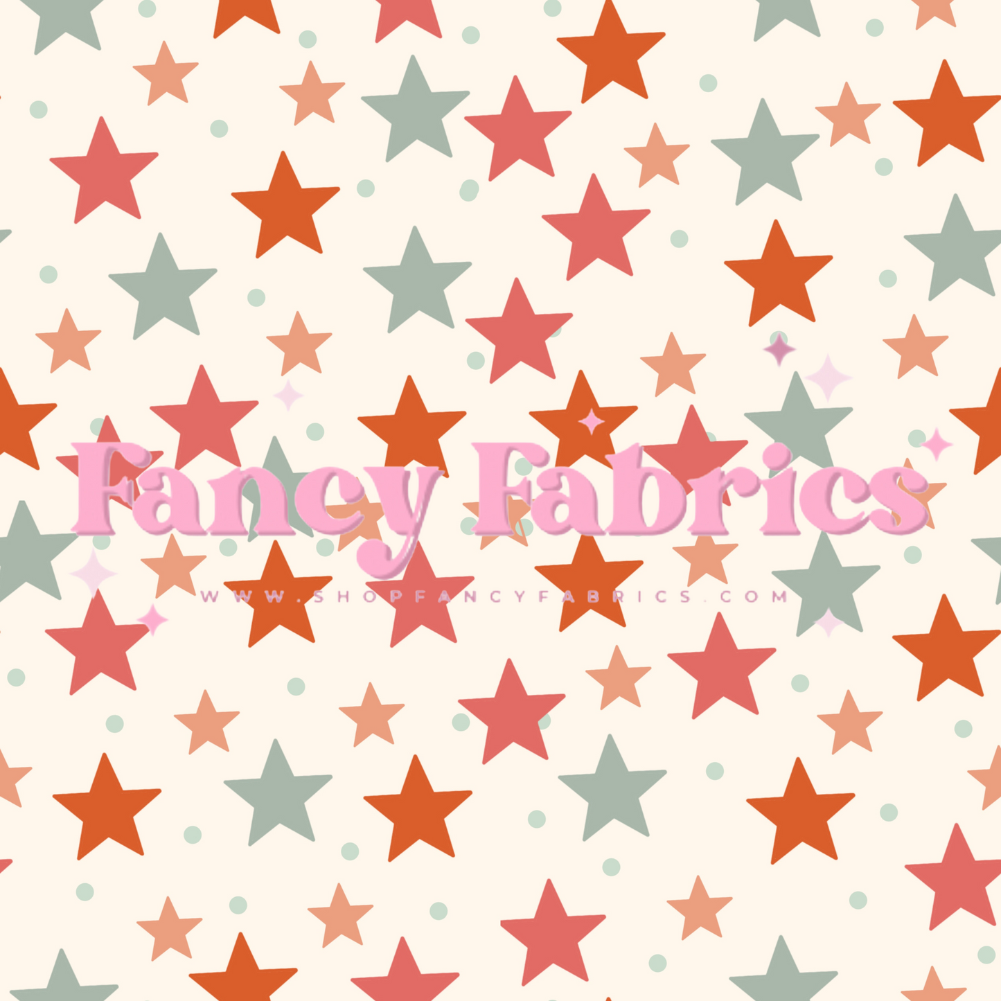Retro Stars | PREORDER | By The Yard