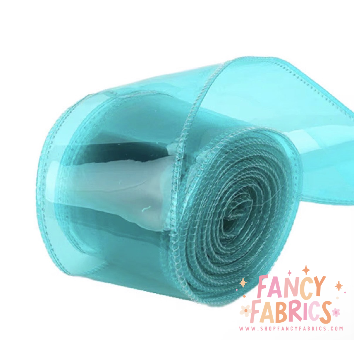 Blue | 2" Jelly Ribbon | Printed Ribbon | Ready To Ship