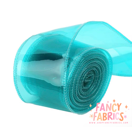 Blue | 2" Jelly Ribbon | Printed Ribbon | Ready To Ship