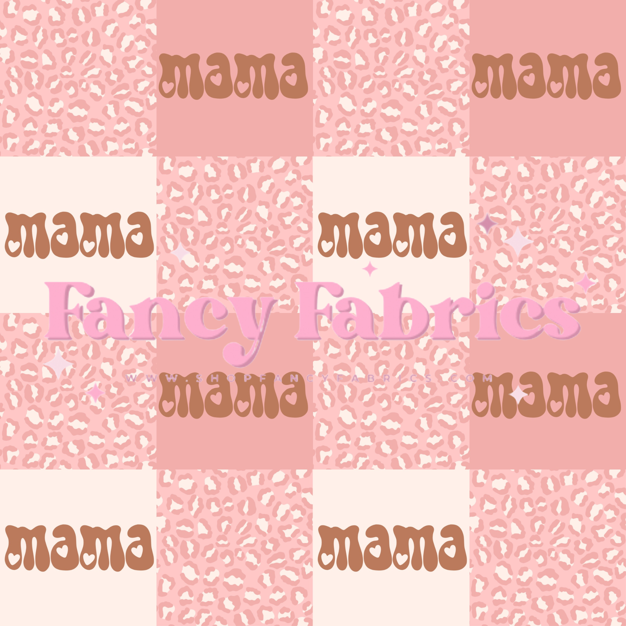 Mama Checkers | PREORDER | By The Yard