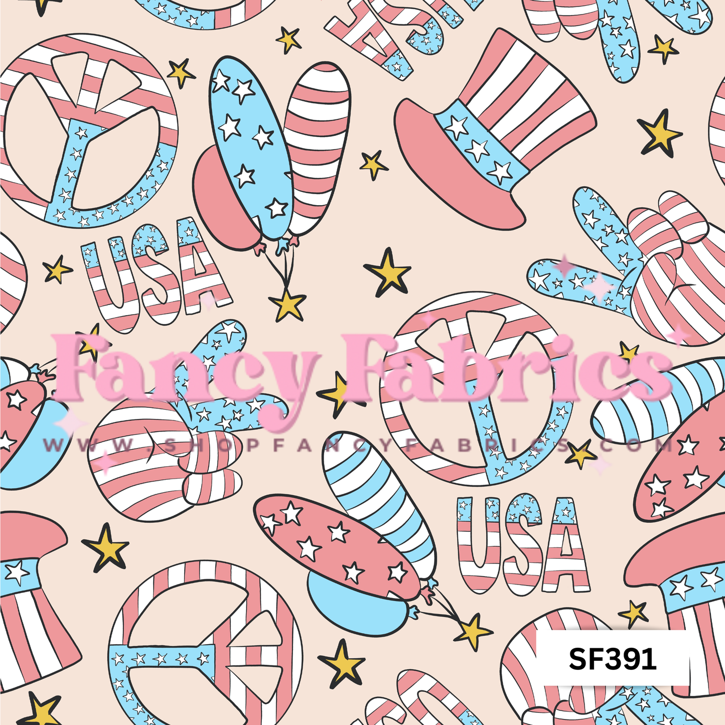 SF391 | PREORDER | Fabric By The Yard