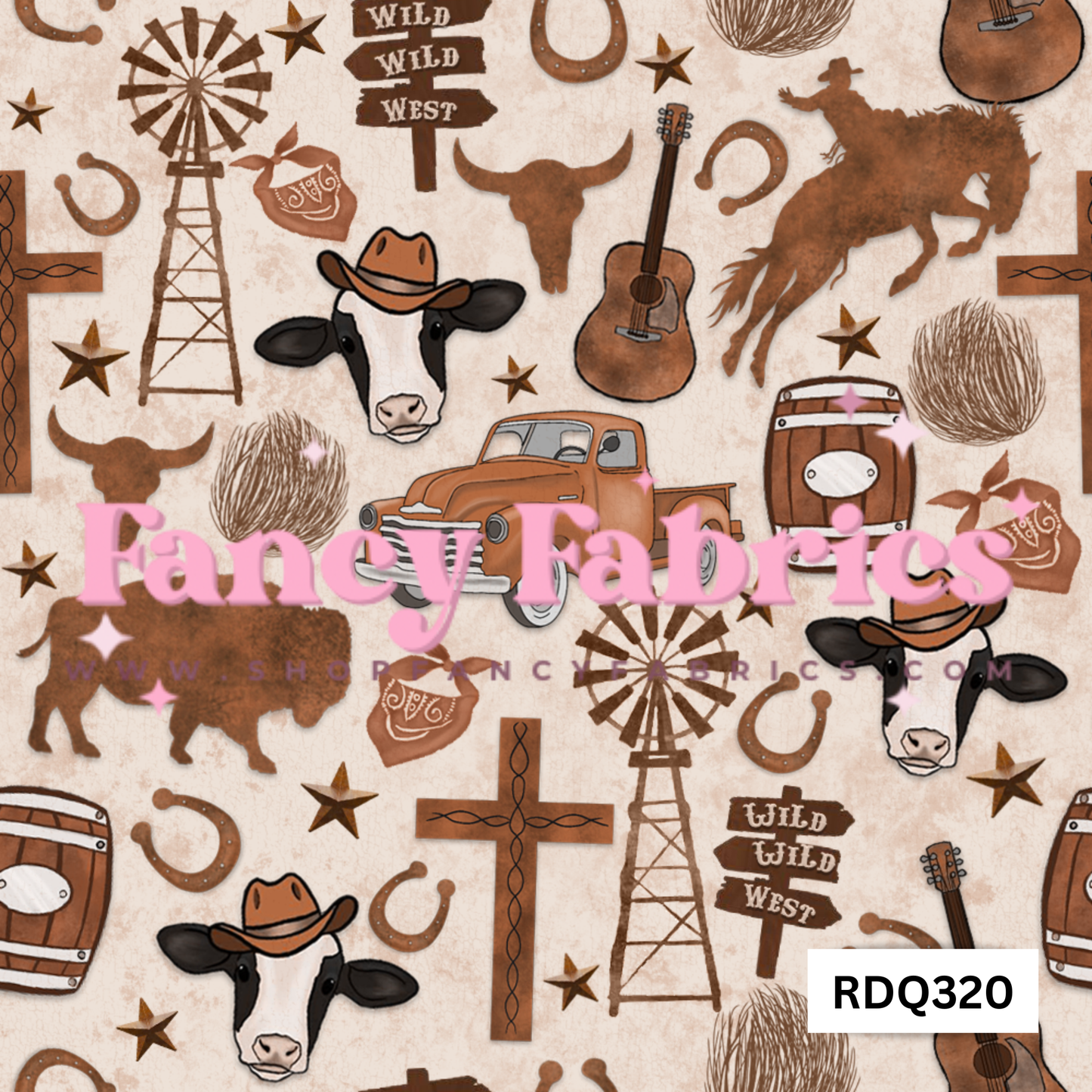 RDQ320 | PREORDER | Fabric By The Yard