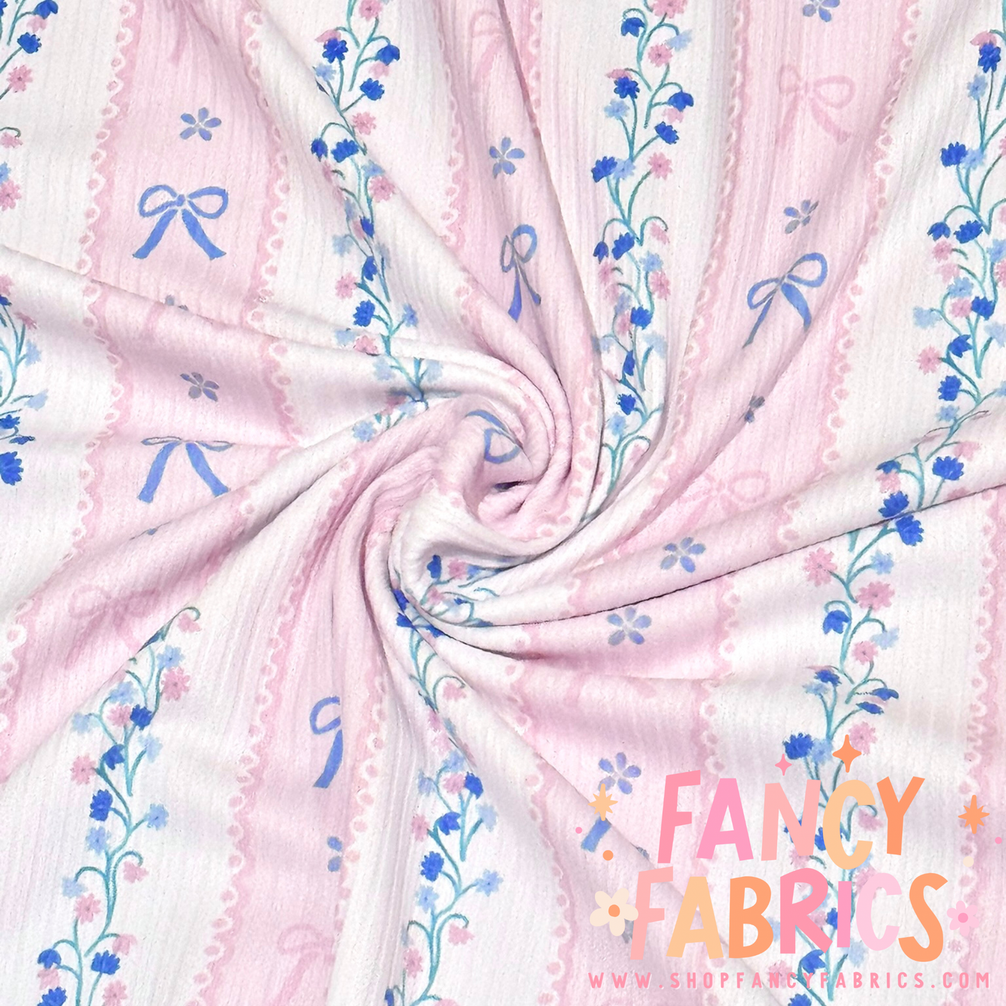 Bow Stripes | 6x6 Scaling | Skinny Rib | Ready To Ship