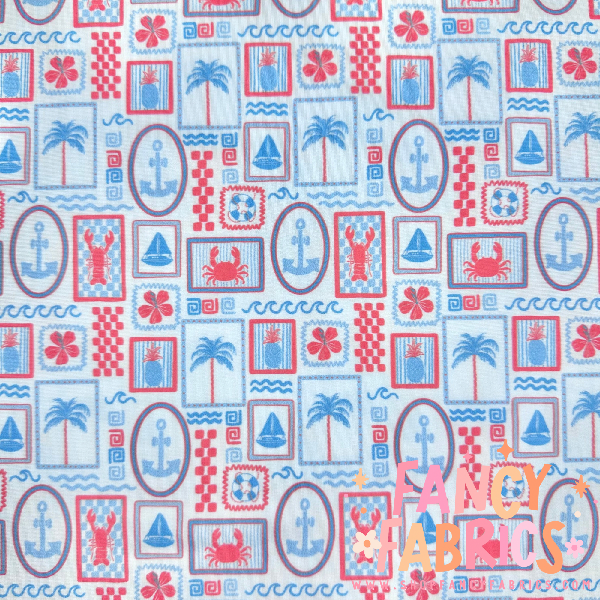 Nautical Babe | Swim | 4x4 Scaling | Ready To Ship