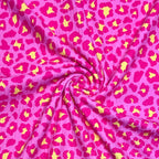 Pink + Yellow Leopard | 6x6 Scaling | Skinny Rib | Ready To Ship