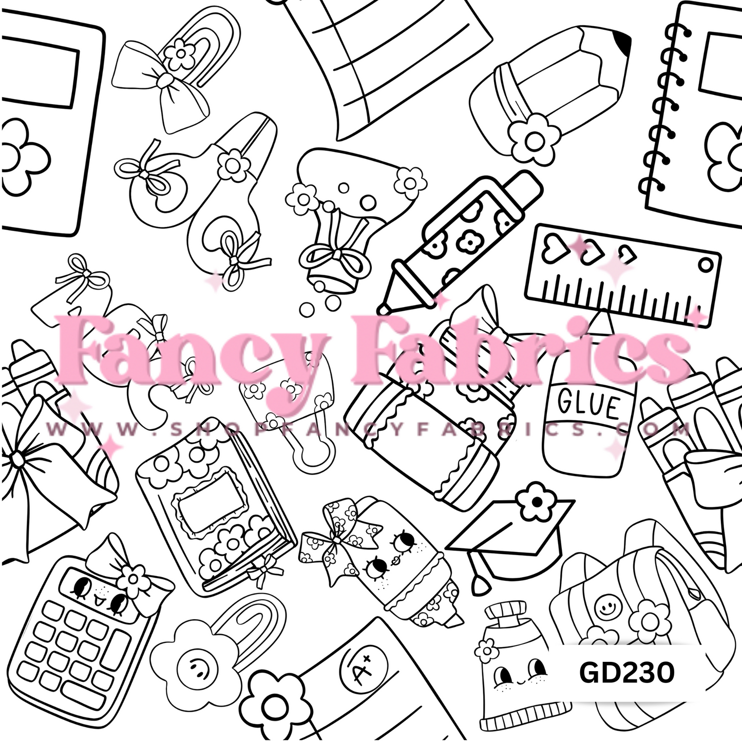 GD230 | PREORDER | Fabric By The Yard