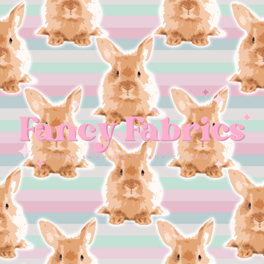 Fluffy Bunnies | PREORDER | By The Yard