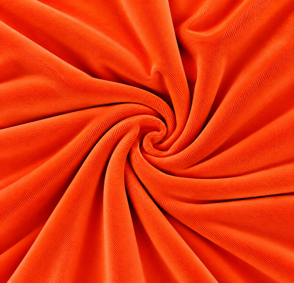 Orange | Ultra Plush Stretch Velvet | Ready To Ship
