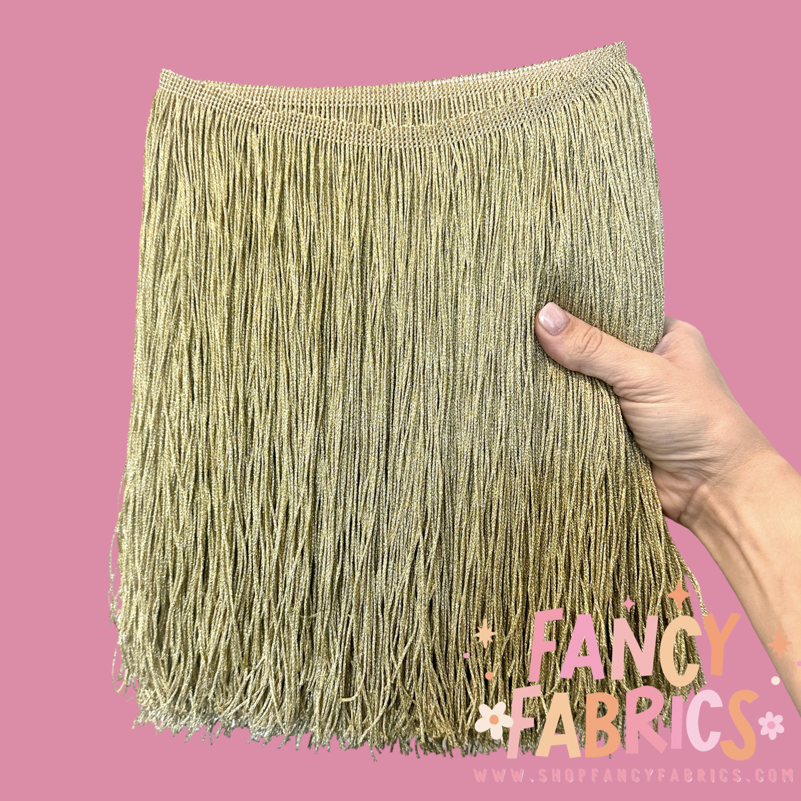 XL Metallic Fringe
