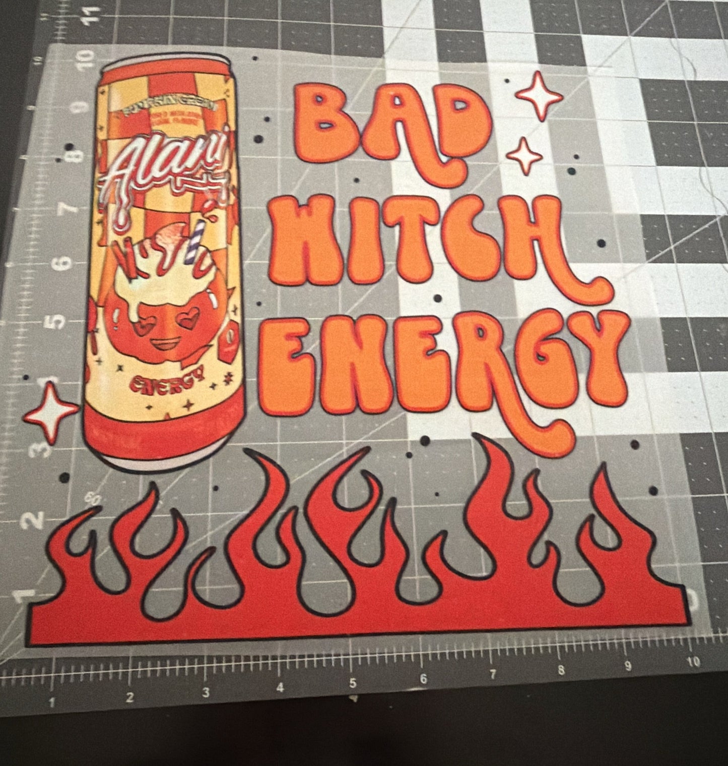 Bad Witch Energy | Adult Size | DTF Transfer | Ready To Ship