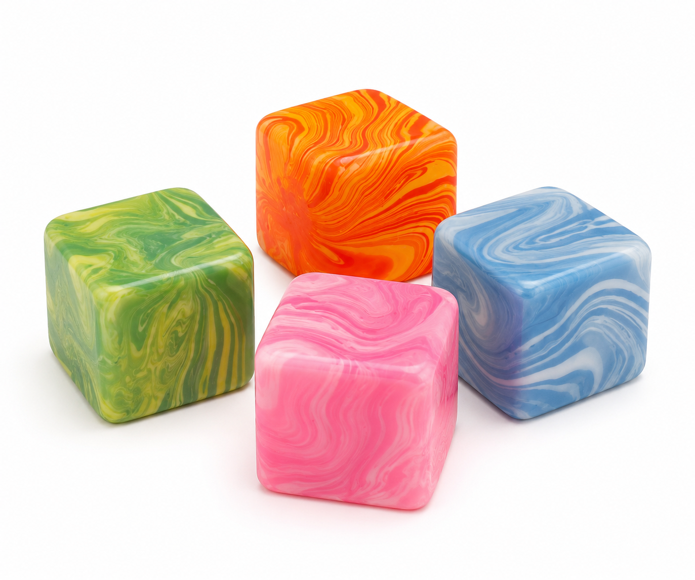 Marbled Cube | Squishy | Ready To Ship