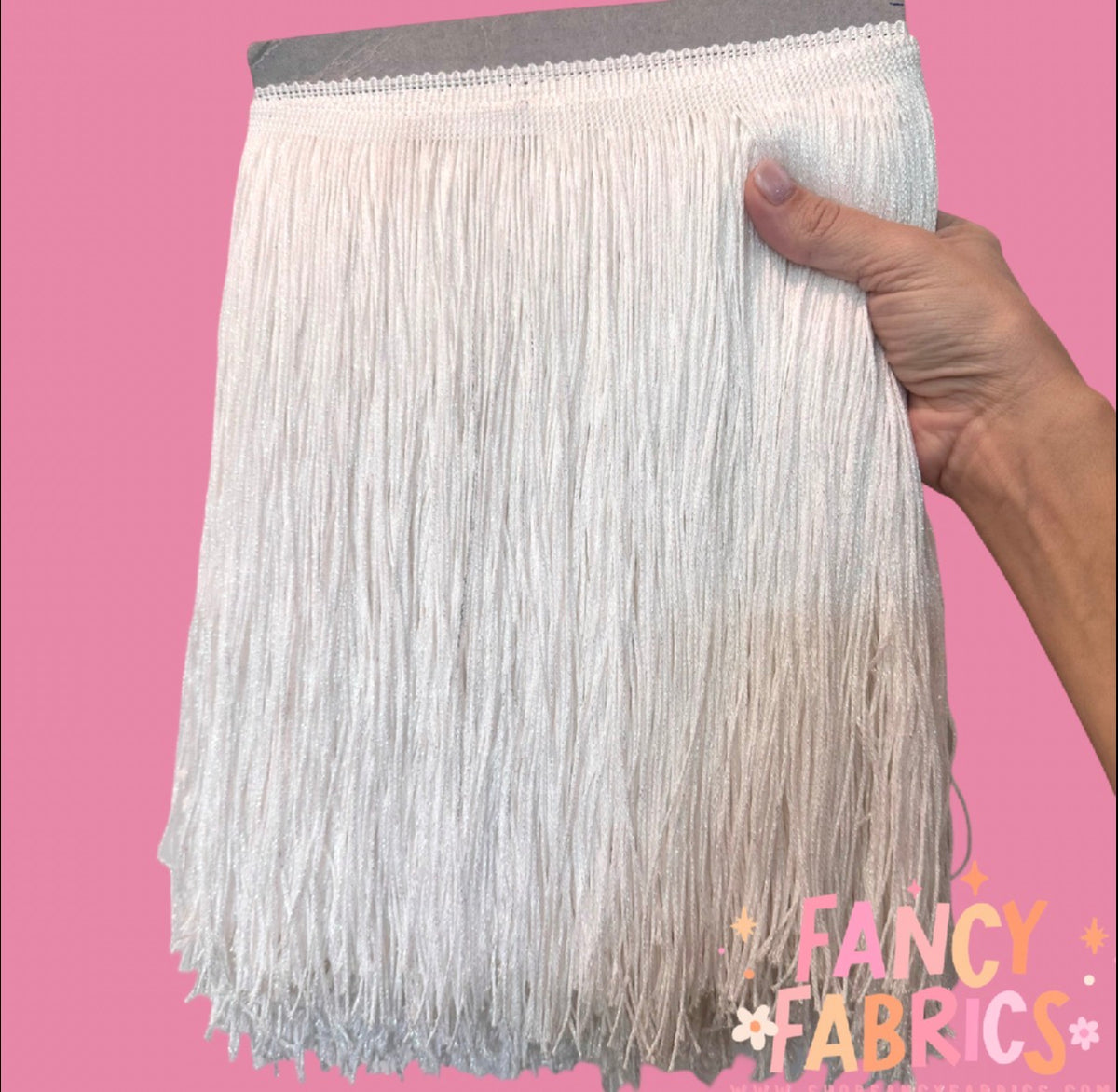Iridescent | XL Metallic Fringe | Ready To Ship
