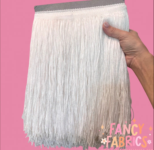 Iridescent | XL Metallic Fringe | Ready To Ship