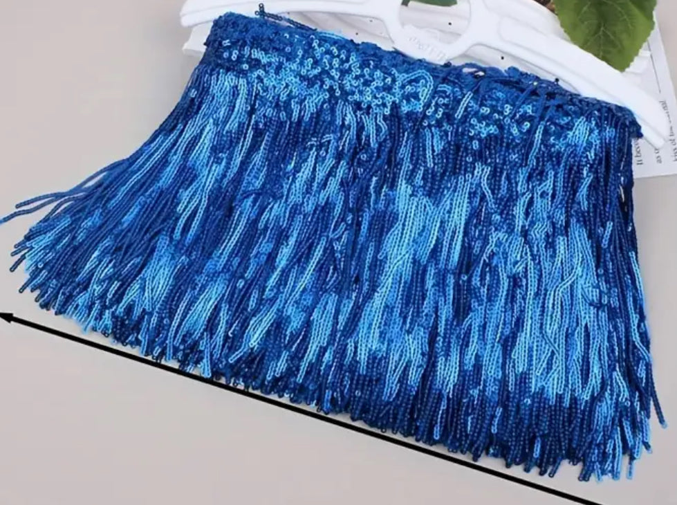 Shimmer Fringe | By The Yard – Fancy Fabrics