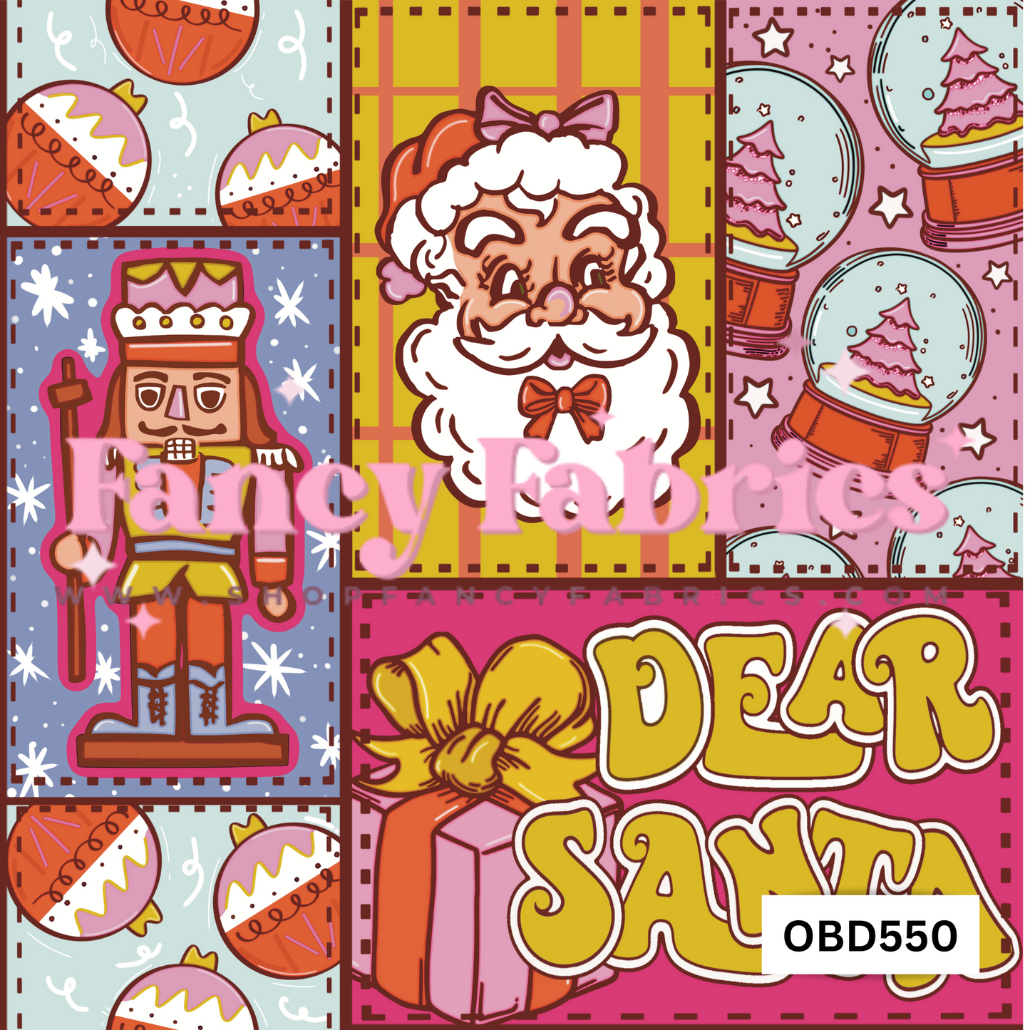 OBD550 | PREORDER | Fabric By The Yard