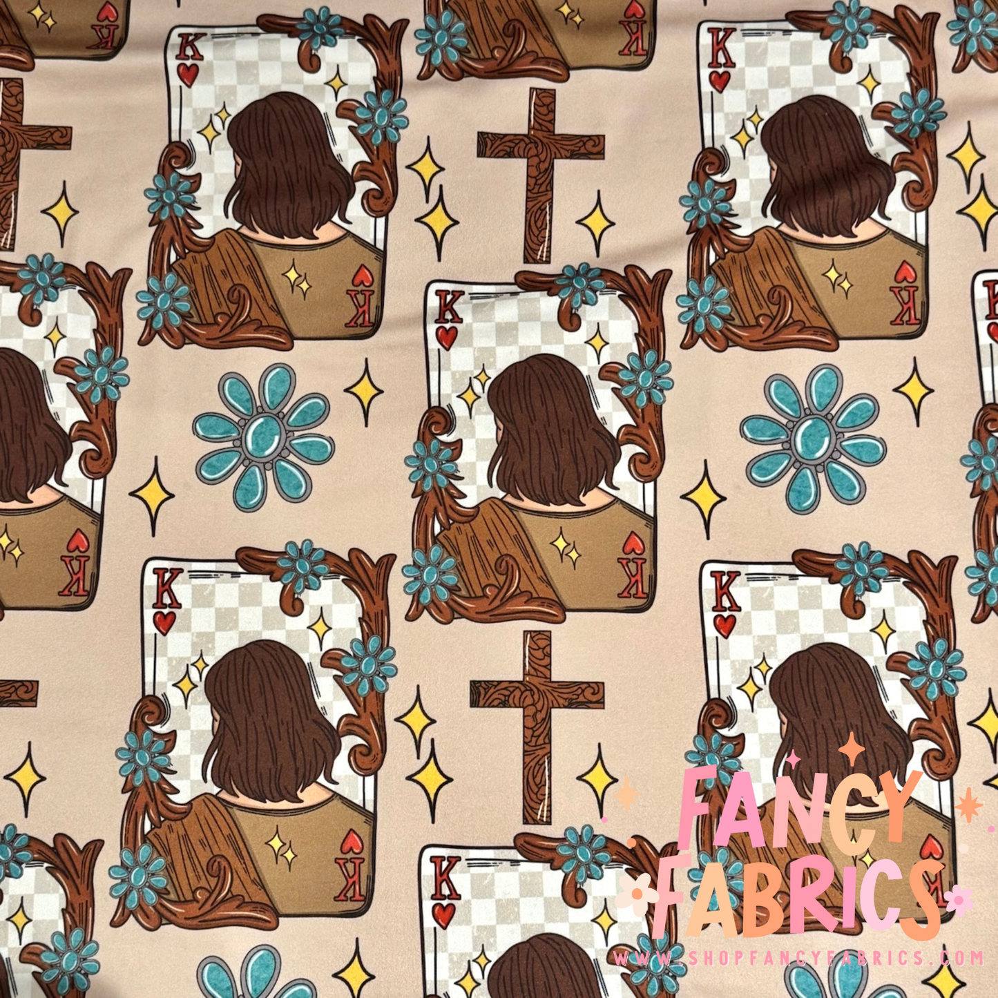 Western Jesus | 8x8 Scaling | DBP | Ready To Ship