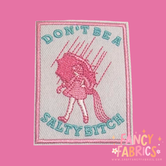 Salty Bitch | Iron On Patch