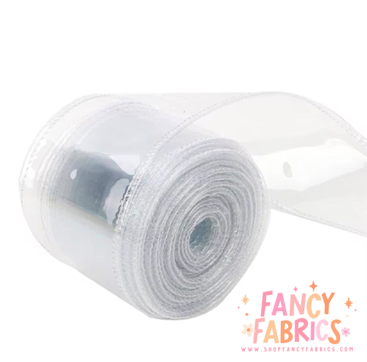 Clear | 2" Jelly Ribbon | Printed Ribbon | Ready To Ship