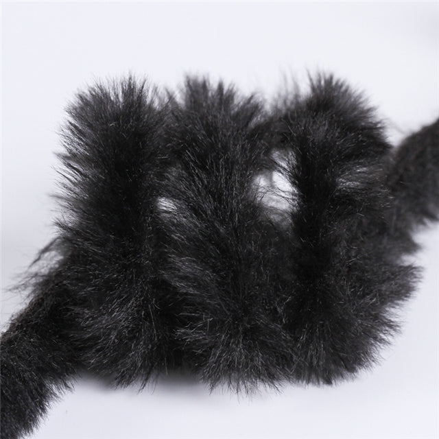 Black | Fur Trim