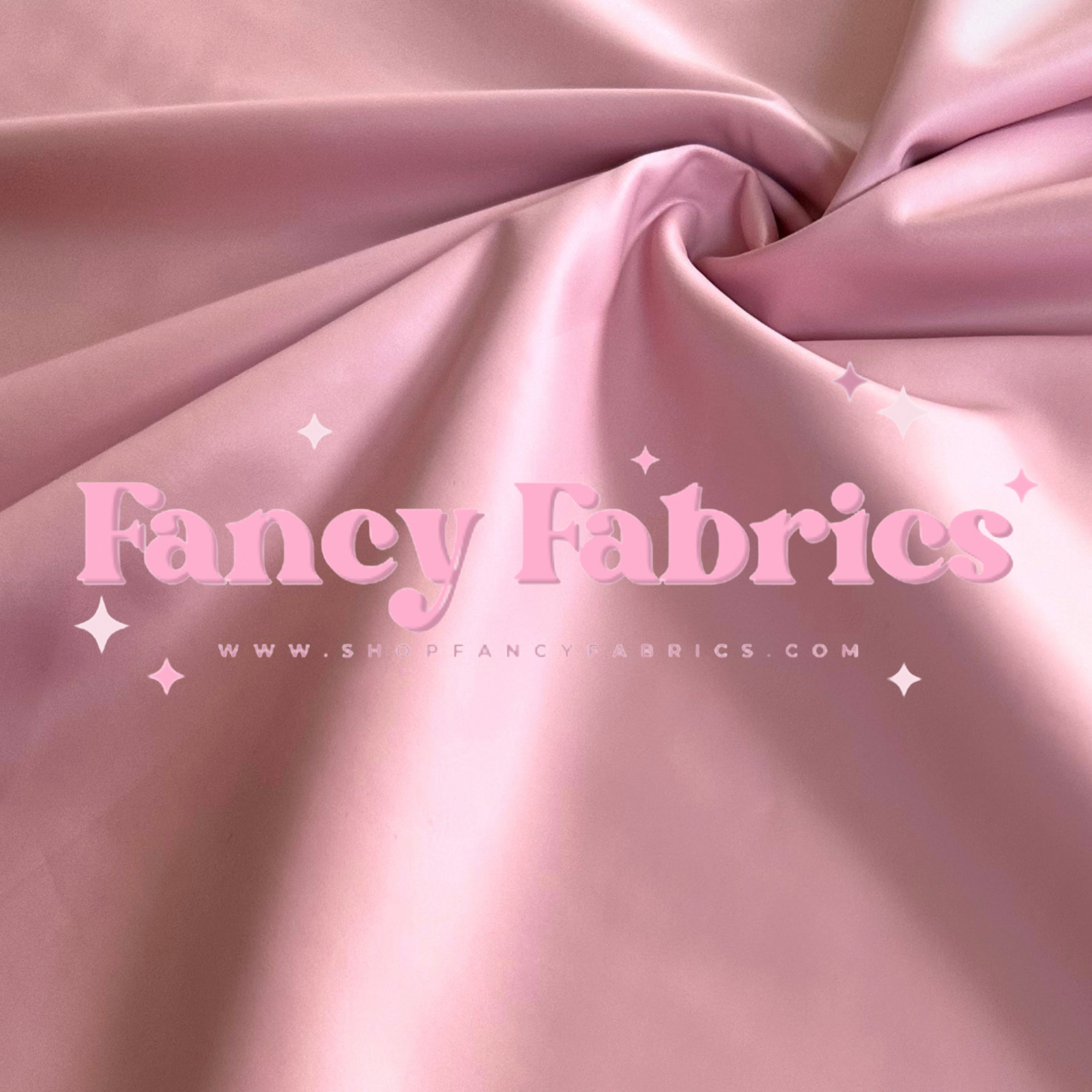 Blush Pleather Fabric by the Yard and Half Yards