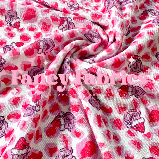 Pink Mean One | 4x4 Scaling | Stretch Velvet | Ready To Ship