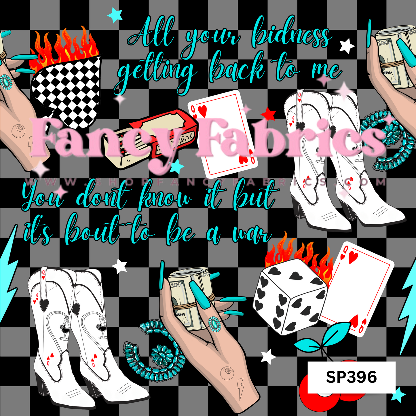 SP396 | PREORDER | Fabric By The Yard