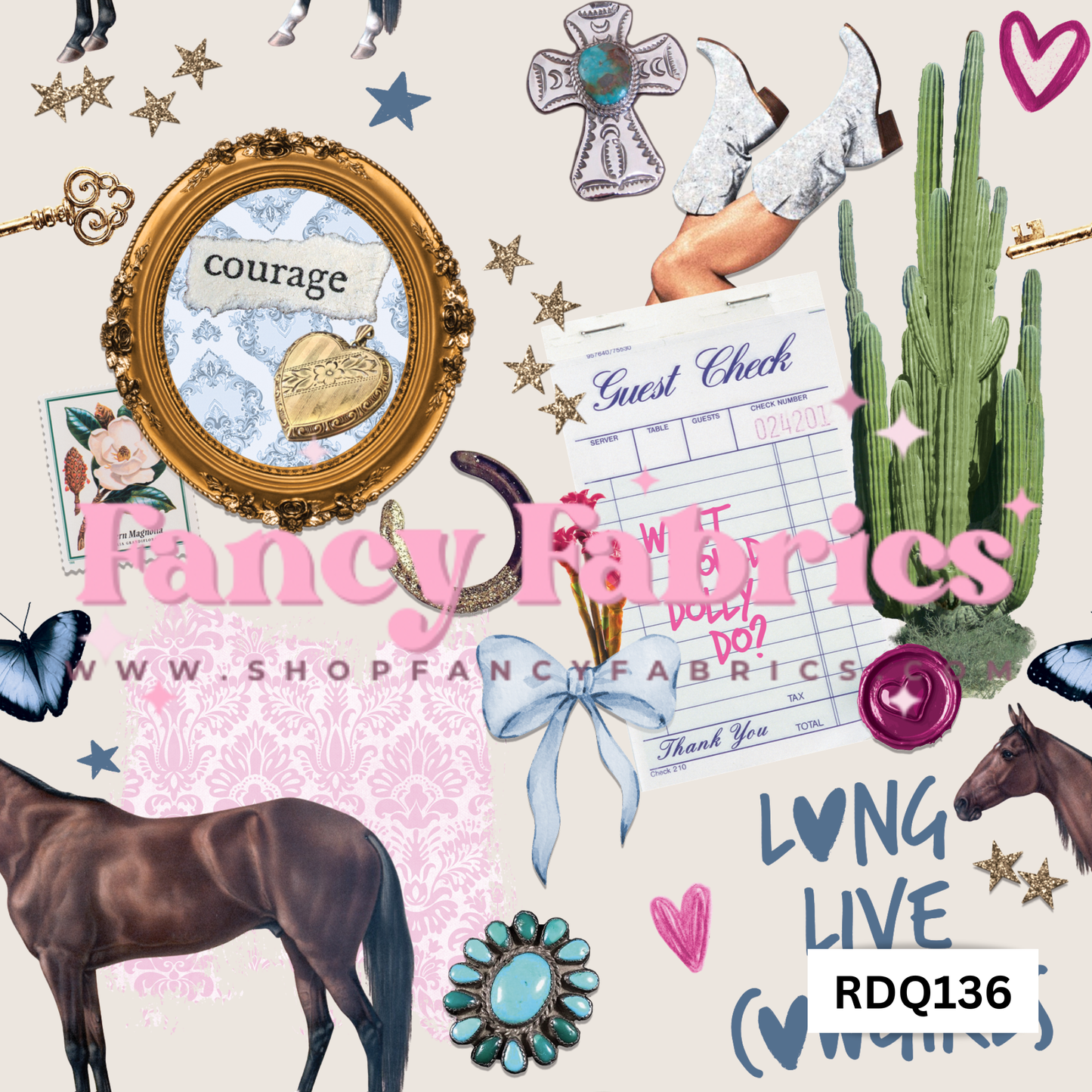 RDQ136 | PREORDER | Fabric By The Yard