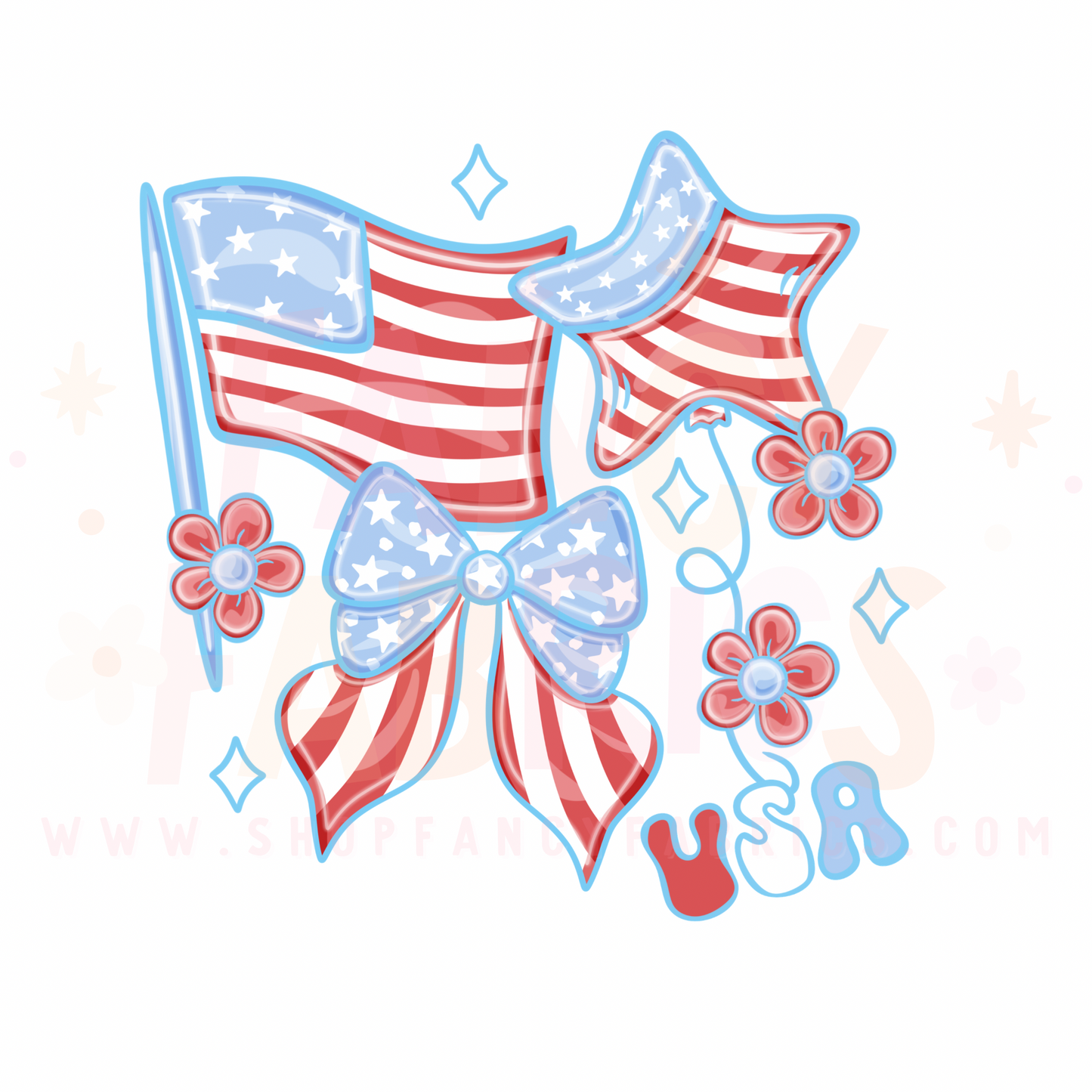 American Cutie | Child Size | DTF Transfer