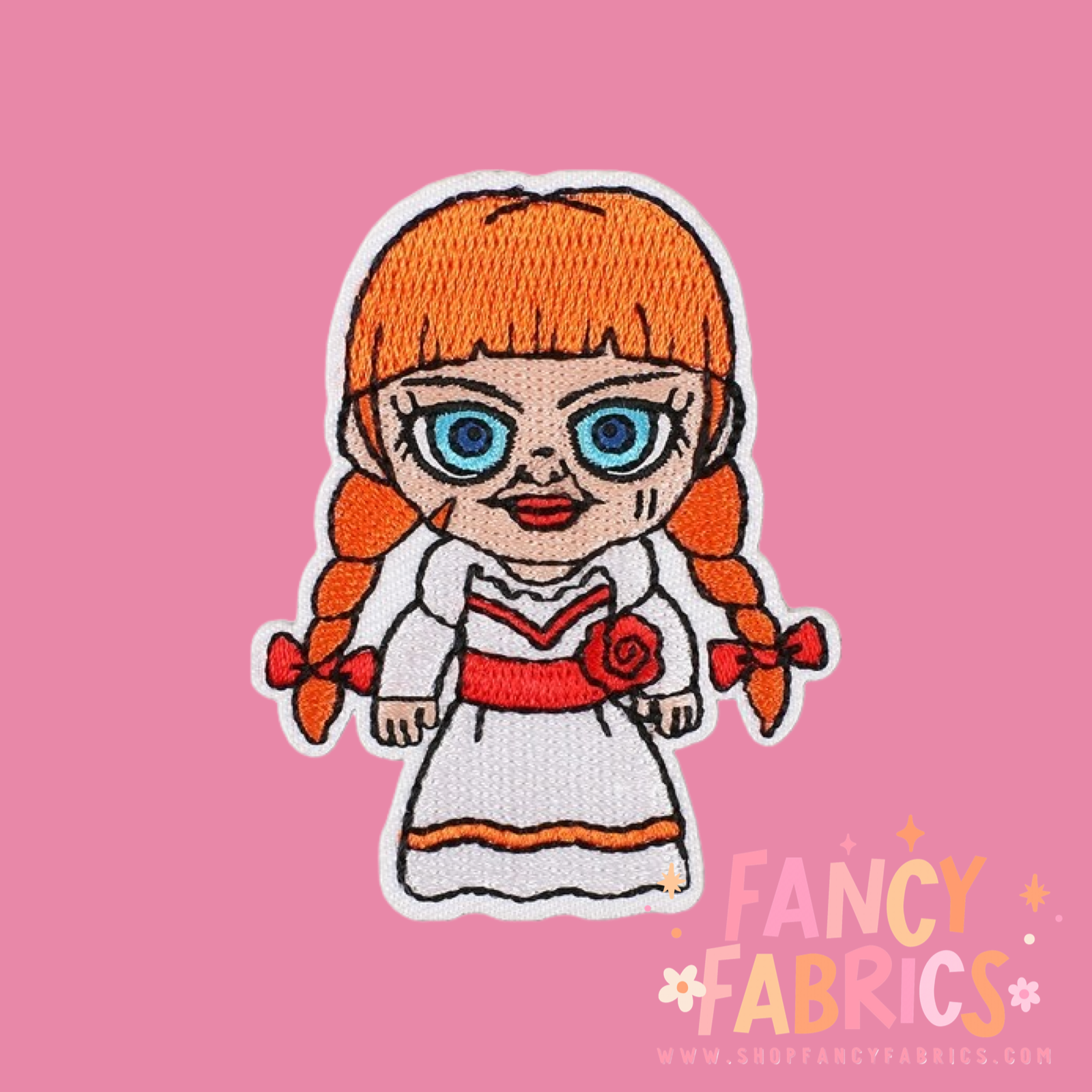 Annabelle Iron on Patch