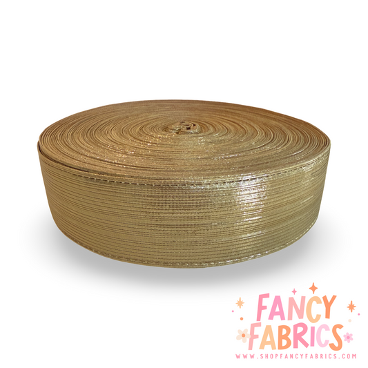 Gold | 1.5" + 3" | Shimmer Ribbon | Ready To Ship