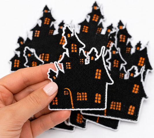 Haunted House | Iron On Patch
