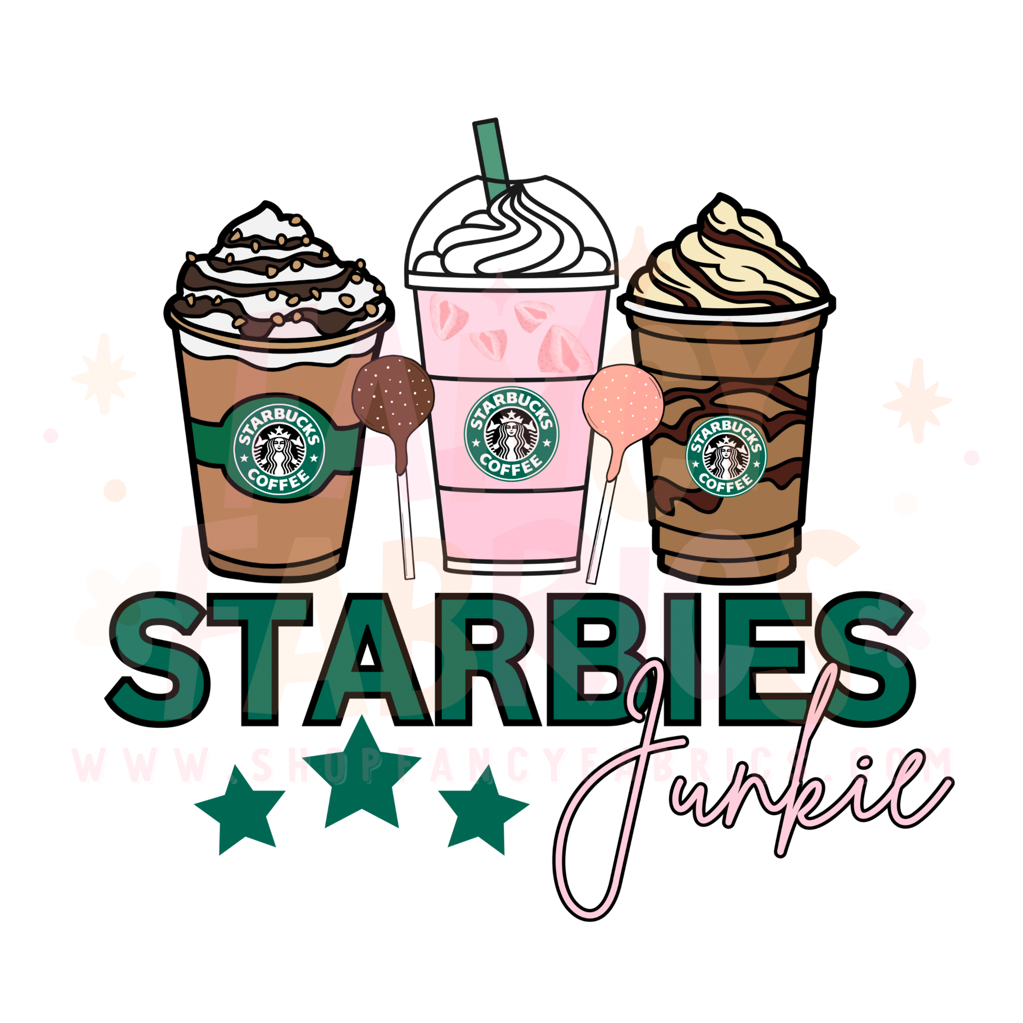 Starbies Junkie | Child Size | DTF Transfer