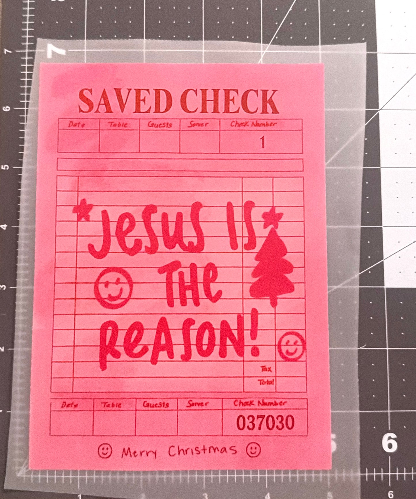 Jesus Is The Reason  | Child Size | DTF Transfer