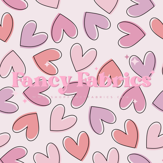 Lauren Liza Designs | VDay Hearts | PREORDER | By The Yard