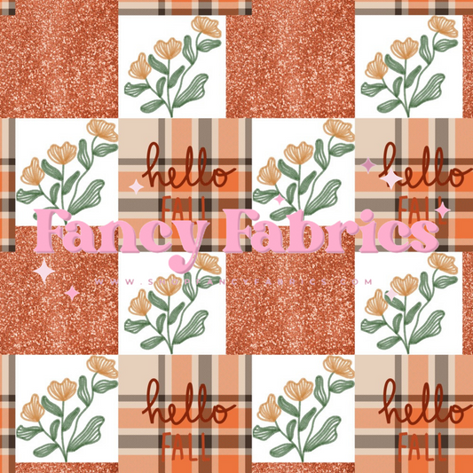 Hello Fall Patchwork | PREORDER | By The Yard