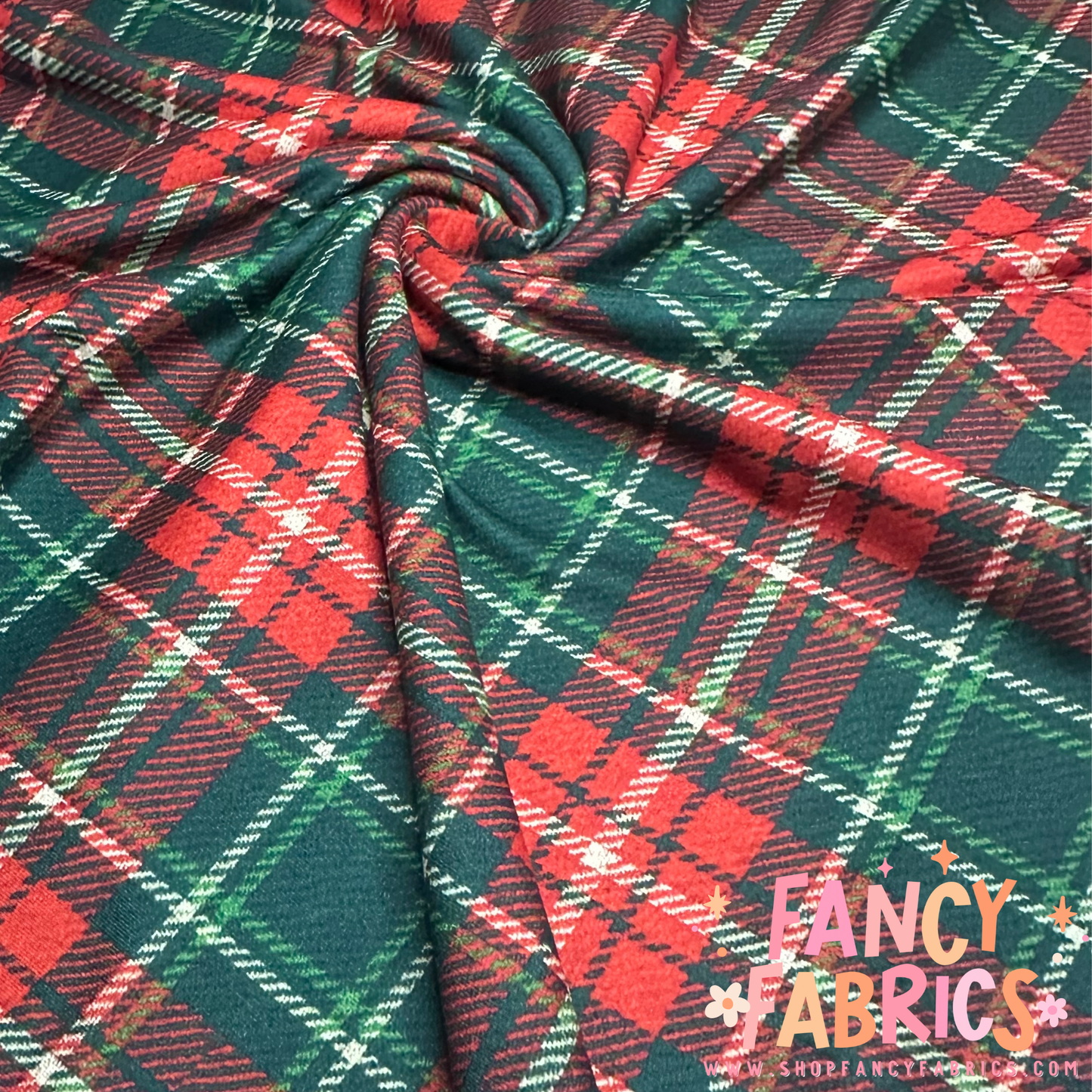 Classic Christmas Plaid | 8x8 Scaling | DBP | Ready To Ship